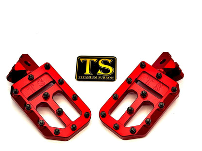Foot Pegs w/ Titanium Grips for Talaria and Altis by Titanium surron