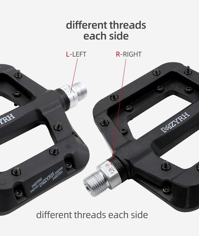 MZYRH Ultralight Flat Pedals | Electric Mountain & Road Bikes
