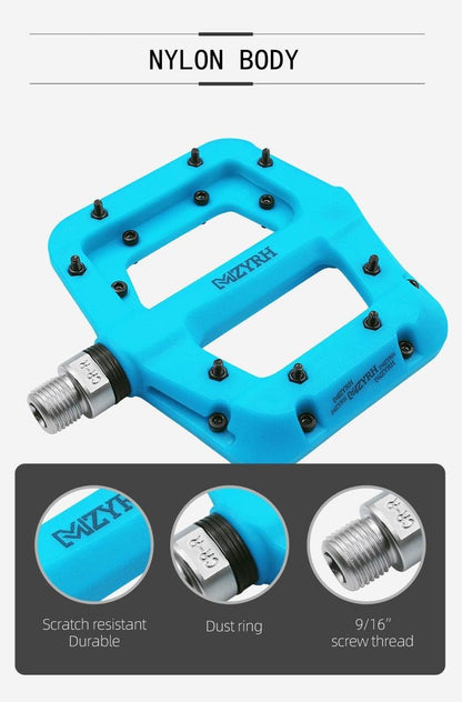 MZYRH Ultralight Flat Pedals | Electric Mountain & Road Bikes
