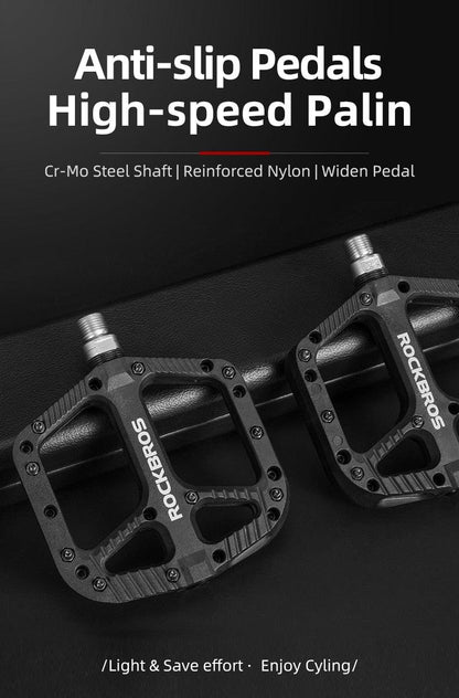 ROCKBROS Nylon Pedals | Electric Mountain & Road Bikes