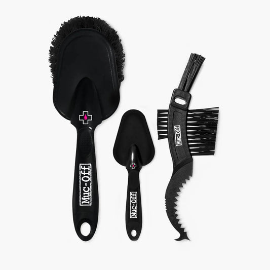 Muc-Off 3x Premium Brush Set for E-Moto, E-bikes, and more...